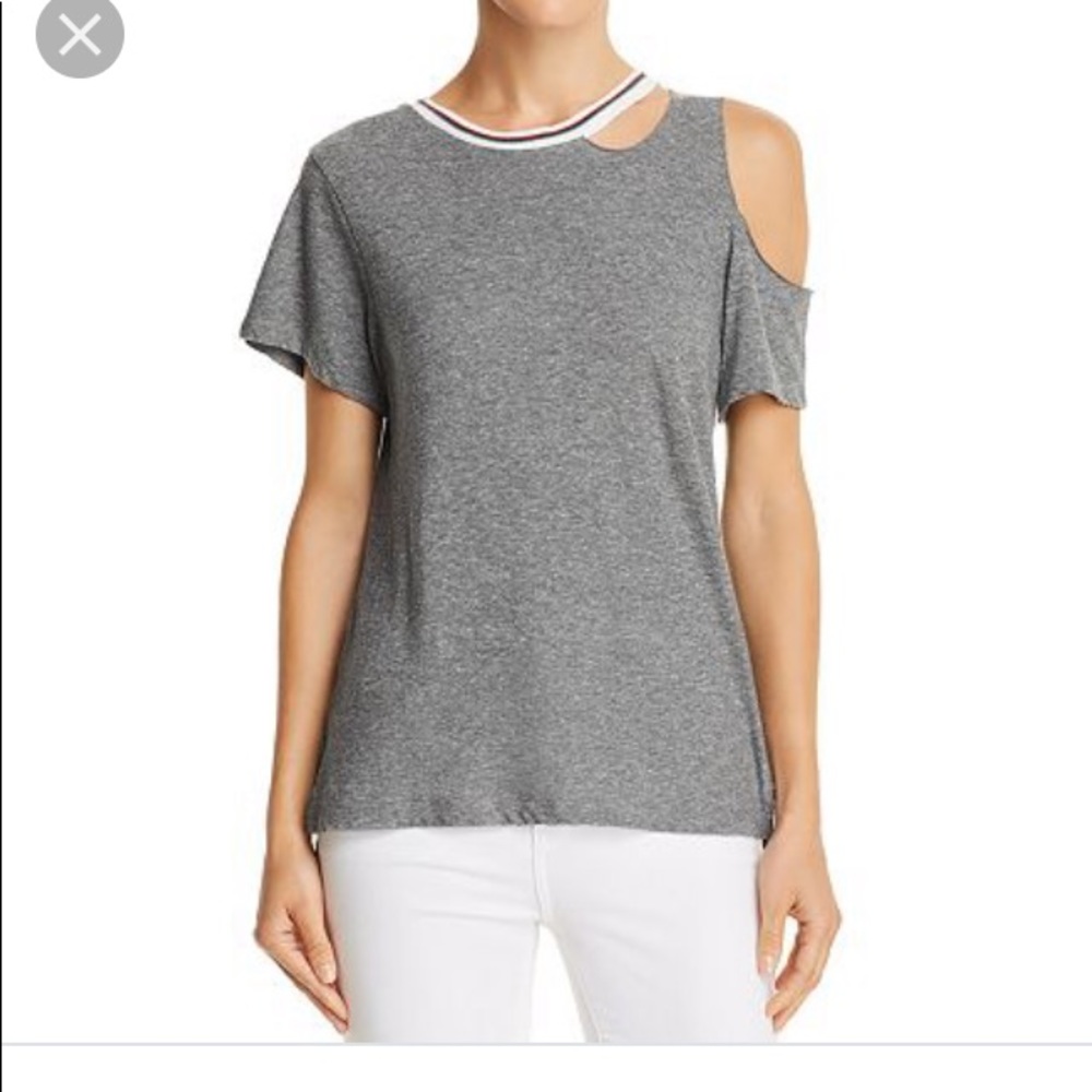 LNA S/S cut out T/shirt